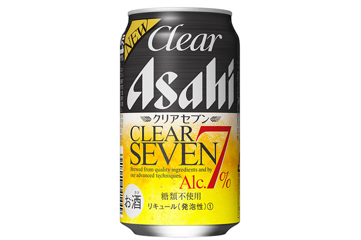 アサヒビール、アルコール7％の新ジャンル「クリアアサヒ クリアセブン」を7月3日発売